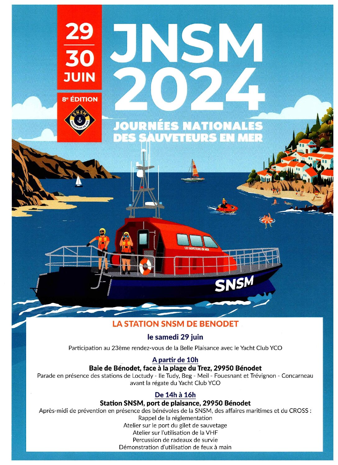 Journées Nationales des Sauveteurs en Mer 2024