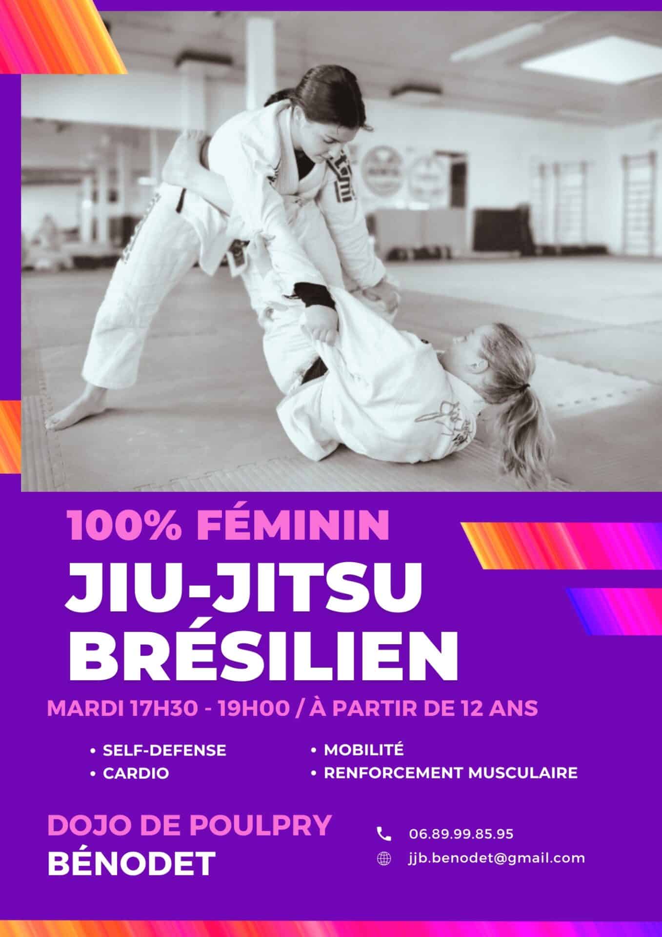 JIU-JITSU Brésilien : 100% Féminin